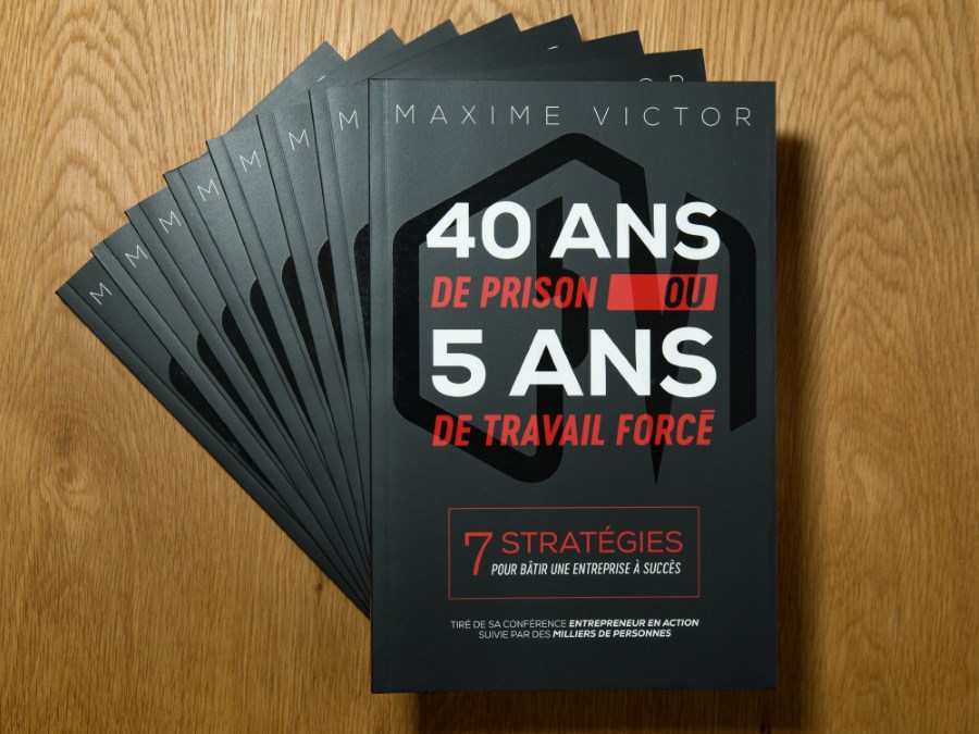 40 ans de prison ou 5 ans de travaux forcés – Victor Maxime
