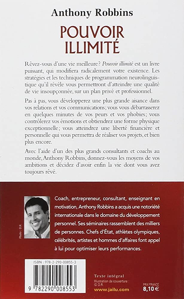 Pouvoir Illimité – Anthony Robbins